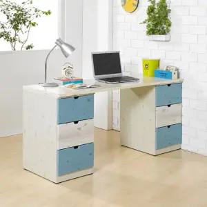 미우드 딜렌 1500 양수 책상 세트