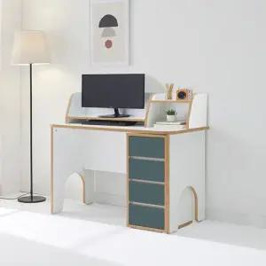 리젠우드H 르무조 1200 책상+4단서랍세트