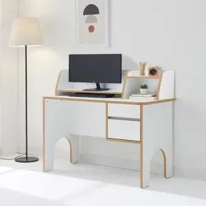 리젠우드H 르무조 1200 책상+미니서랍-우 풀세트