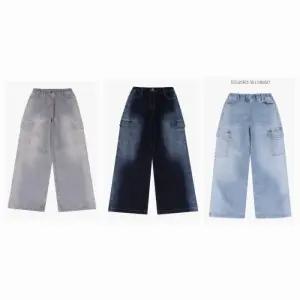 더데이걸 sh06 힙해 카고 와이드 데님  TGTJ25F01