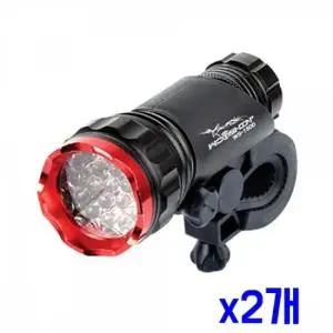 WL 자전거 전조등 20구LED-색상랜덤 x2개 자전거용품 LED라이트 LED랜턴 LED자전거라이트