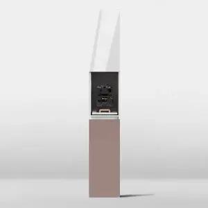 (수도권무료) 보루네오 오브제 광폭형 컬러풀 300 틈새 렌지대 냉장고장 BJ549