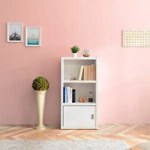 조이 600 3단 하부도어형 책장 선반 BJ5332R (착불)