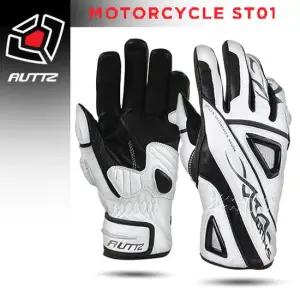 아우츠 모터사이클 바이크 오토바이 레더 미들 글러브