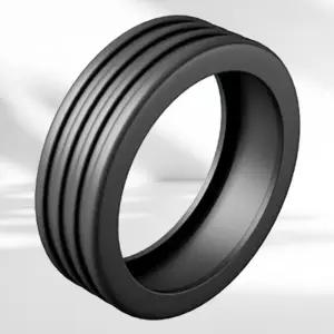 바퀴 소음 감소 고무 커버 충격 흡수 실리콘 패드용