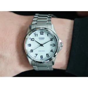 [카시오]클래식 남성 손목시계 아라비아 숫자 심플 디자인 남성 패션시계
