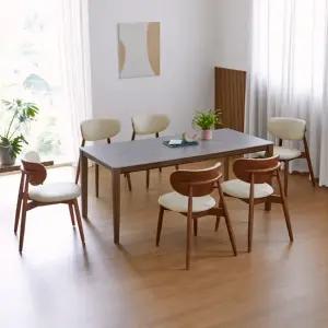 루마니아 노부 1600 1800 6인 세라믹 식탁세트 의자형)