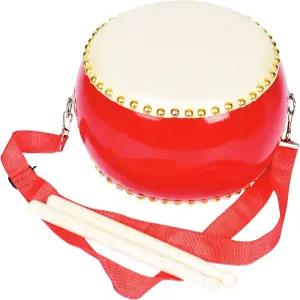 DSQSTMR 드럼 타악기 중국 핸드 탬버린 타이코 봉고스 음악 선물 감각 학습 세트 리틀 보이 장난감