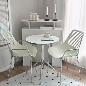 제트라 팔걸이형 pp의자 1+1