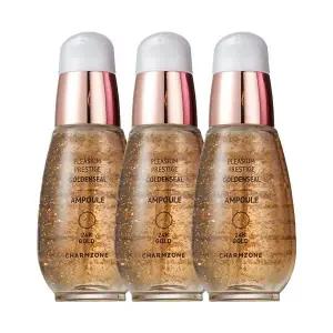 [참존화장품][TC] 참존 골든실 24K 순금 미백 주름개선 기능성 앰플 30ml 3개..[35696212]