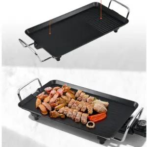 가정용 캠핑용 전기그릴 연기없는 고기불판 바베큐그릴 소형 세트