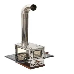 캠핑 화목 펠렛 화로대 화목난로 연통 펠릿 난로 3F 불멍 연소기