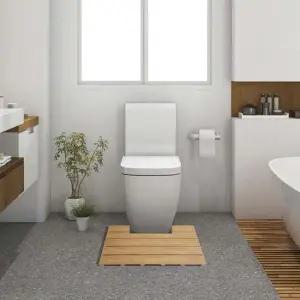 현이몰 삼정 디럭스 오크 홈있는 욕실발판 중형 주방발판 나무발판 욕실발판 발판 욕실용품