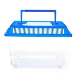 곤충 채집 통 거북이 케이지 미니 생물 관찰 21x14cm