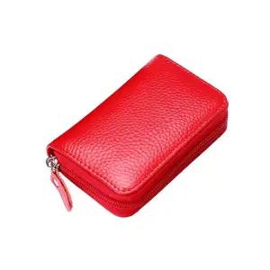 루시 소가죽 카드지갑 레드 가죽 명함지갑 반지갑 가죽반지갑 가죽카드지갑 머니클립