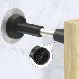 방지 화장실 도어 트렌드 무타공 문콕 소리 욕실 충격 완화 철물 방문 쿠션 문꽝 일자 스토퍼 완충기 훅 10