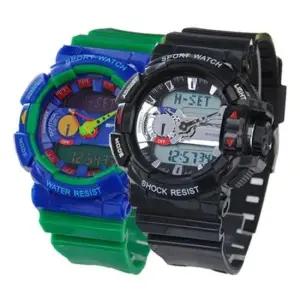 P SA-599A 전자시계 방수시계 디지털시계 손목시계 손목시계 디지털시계 남성전자시계