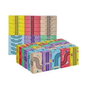 창의력키움 소근육발달 튼튼 종이벽돌블럭2종 60pcs [ACL6836]