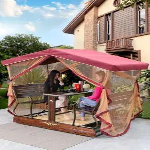 흔들의자 포장마차 테라스 카페 야외용 스윙체어 야외테이블 정원용 야외 테이블