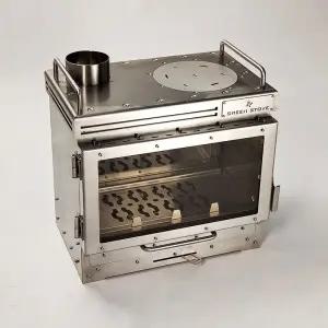 미니화목난로 캠핑 펠렛 불멍 장작 난방 작은 소형 대형 화목난로 벽 펠릿 차박