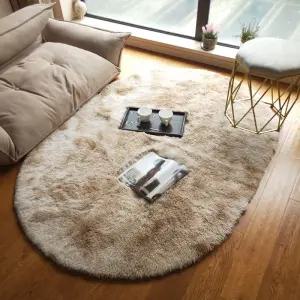 페이크퍼 카페트 양털 거실 페르시안 러그 에코퍼