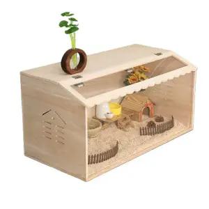 원목 케이지 사육박스 집 병아리키우기 앵무새 육추기