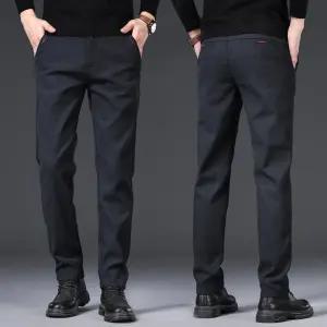 남자 슬림핏 편안한 데일리 슬림 슬랙스 팬츠