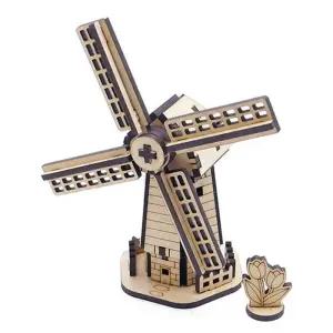 모또 나무 입체퍼즐 세계 랜드마크 풍차 (네덜란드)