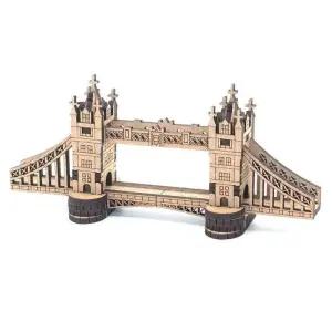 모또 나무 입체퍼즐 세계 랜드마크 타워브리지 (영국)