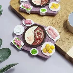 고품질 냉장고자석 음식 모형 마그넷 훠궈 마그네틱 냉장고자석 마그네틱 현관문자석 예쁜자석 WFIPF2E