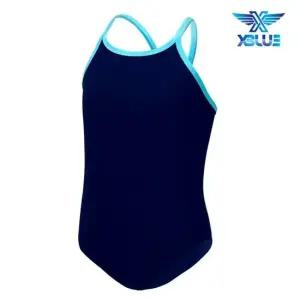 XBLUE 여아동 원피스 수영복 B153560 레슨 실내수영