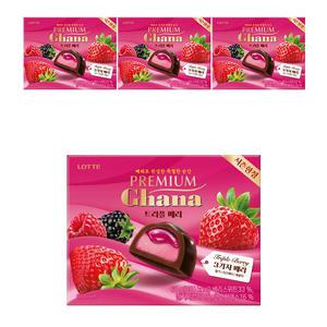 롯데윌푸드 가나 프리미엄 트리플 베리 68g, 4개