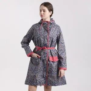 [지니골프]잔꽃 집업 방수 레인코트_P391896473