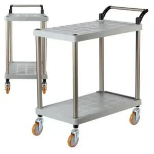 플라스틱 PP 2단 대 와인바퀴 식당서빙카트 호텔 주방 서빙카 써빙카트 써빙카 주방카트