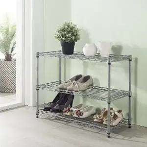 조립식 앵글 경량랙 신발정리 3단 펜트리 팬트리 선반 신발정리함 화분진열대 화분정리대