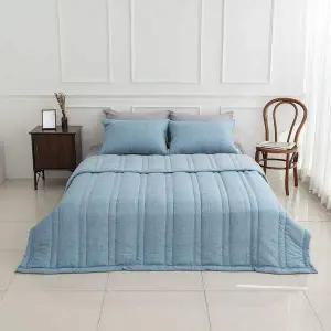 [알티피아]누네 간절기이불 블루 여름 사계절 국산 향균