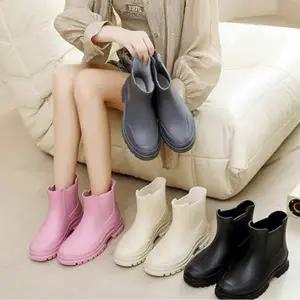 [하프클럽/다잇템]여자 장마 첼시부츠 시즌리스 레인부츠