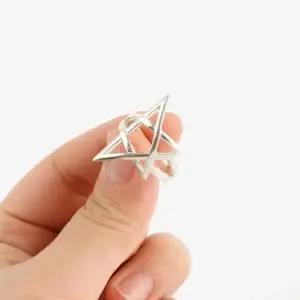 별모양반지 우정 시밀러 심플 클래식 실버링