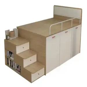 성인 벙커침대 옷장 기숙사 책장 좁은공간 수납침대 슈퍼싱글 높은 이층 프레임