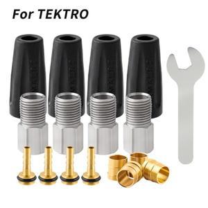 메탈 바이크 오일 니들 블랙 골드 실버 튜빙 파이프 부품 올리브 헤드 세트 BH90/BH59 브레이크 악세사리