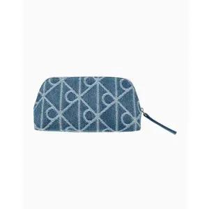 [Calvin Klein Jeans ACC](센텀시티점)여성 엠블럼 데님 뷰티 케이스(4F1175G-YBN)