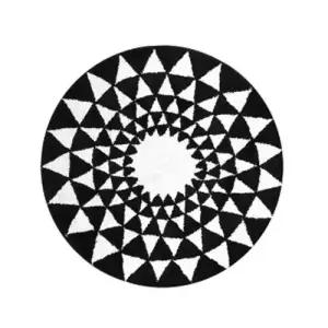 미니 100 러그 원형러그 카페트 거실 스칸디 WDB8302