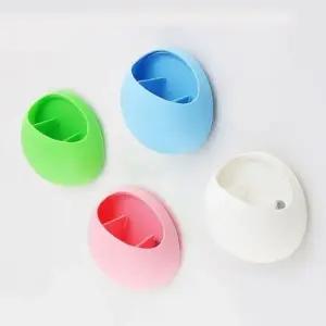 다용도 파스텔칫솔꽂이 욕실 주방 책상 소품보관꽂이