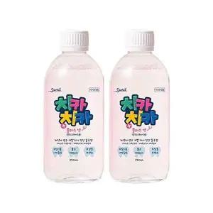 삼일제약 치카치카 플러스액 풍선껌맛 350ml 2개 / 충치예방 가글 무알콜 불소 자일리톨 함유