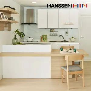 2/2 7만상품권 밀란 100 플랫화이트(키큰장형/ㅡ자/3.2-3.7m이하)