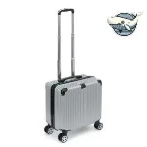여행 겸용 캐리어 미니형 가벼운 그레이 수납 화이트캐리어 미니캐리어 여행용캐리어