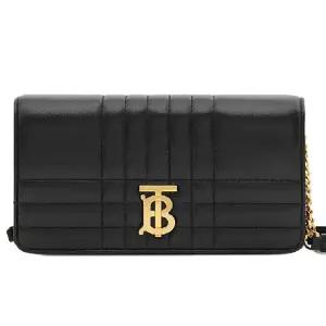 버버리 퀼팅 롤라 크로스백 블랙 8062338
