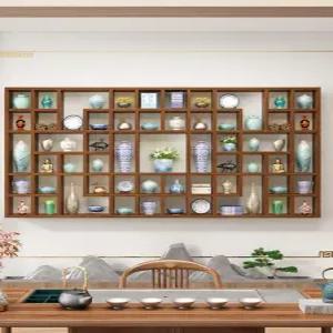 벽 선반장 네모 사각 장식장 진열장 선반 문뒤선반