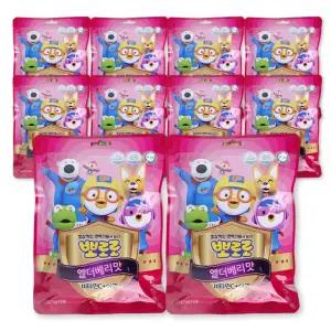 뽀로로 엘더베리맛 비타민C+아연 10개 어린이 비타민 건강간식