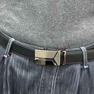 (다올)자동벨트 남성 허리띠 와이맨 소가죽 요술벨트